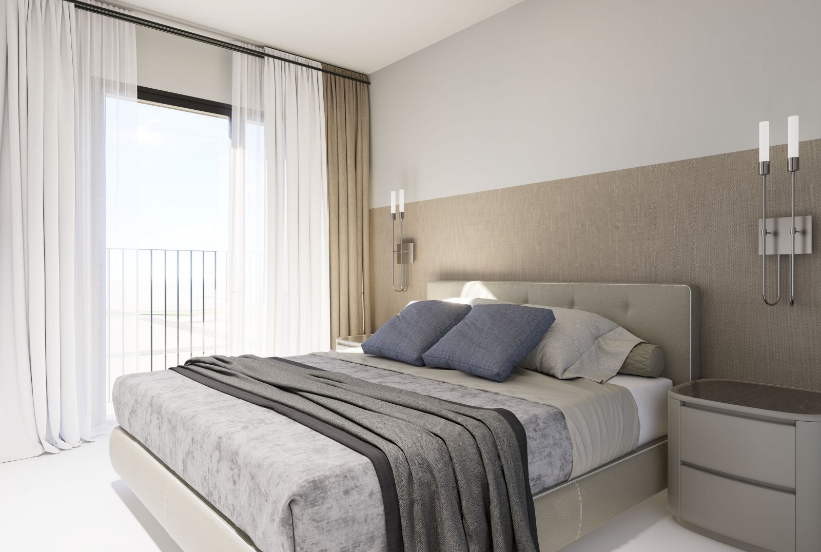 Moderne Apartments, 600 m vom Meer entfernt mit Swimmingpool und Solarium, Torrevieja