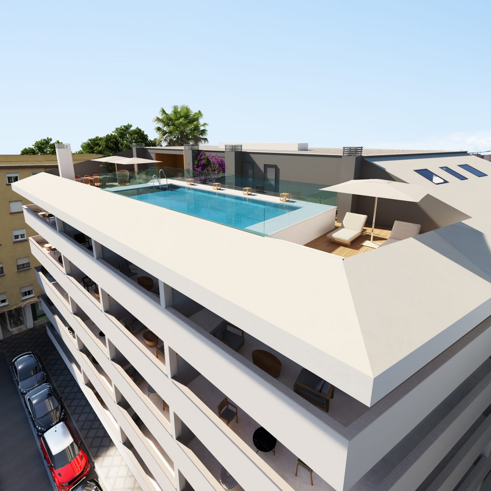 Exklusive Apartments und Penthäuser, 1 km vom Strand entfernt, Fuengirola