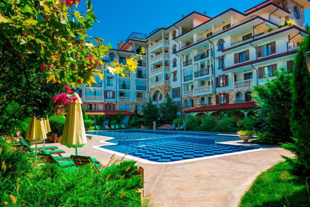 Ein-Zimmer-Apartment im Esteban-Komplex in Nessebar.