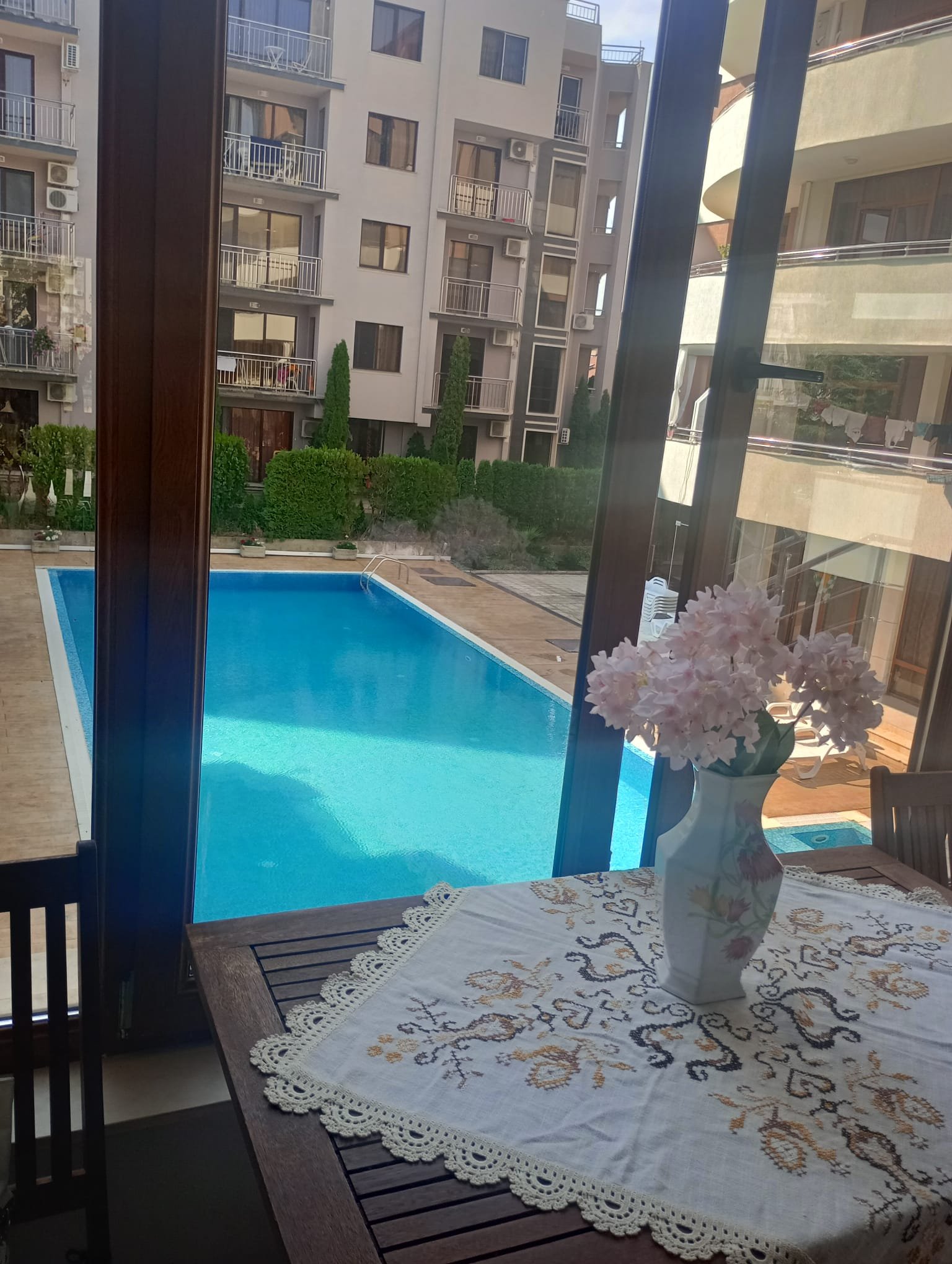 Wunderschöne, komplett möblierte Zweizimmerwohnung in den Eden Apartments in Sunny Beach