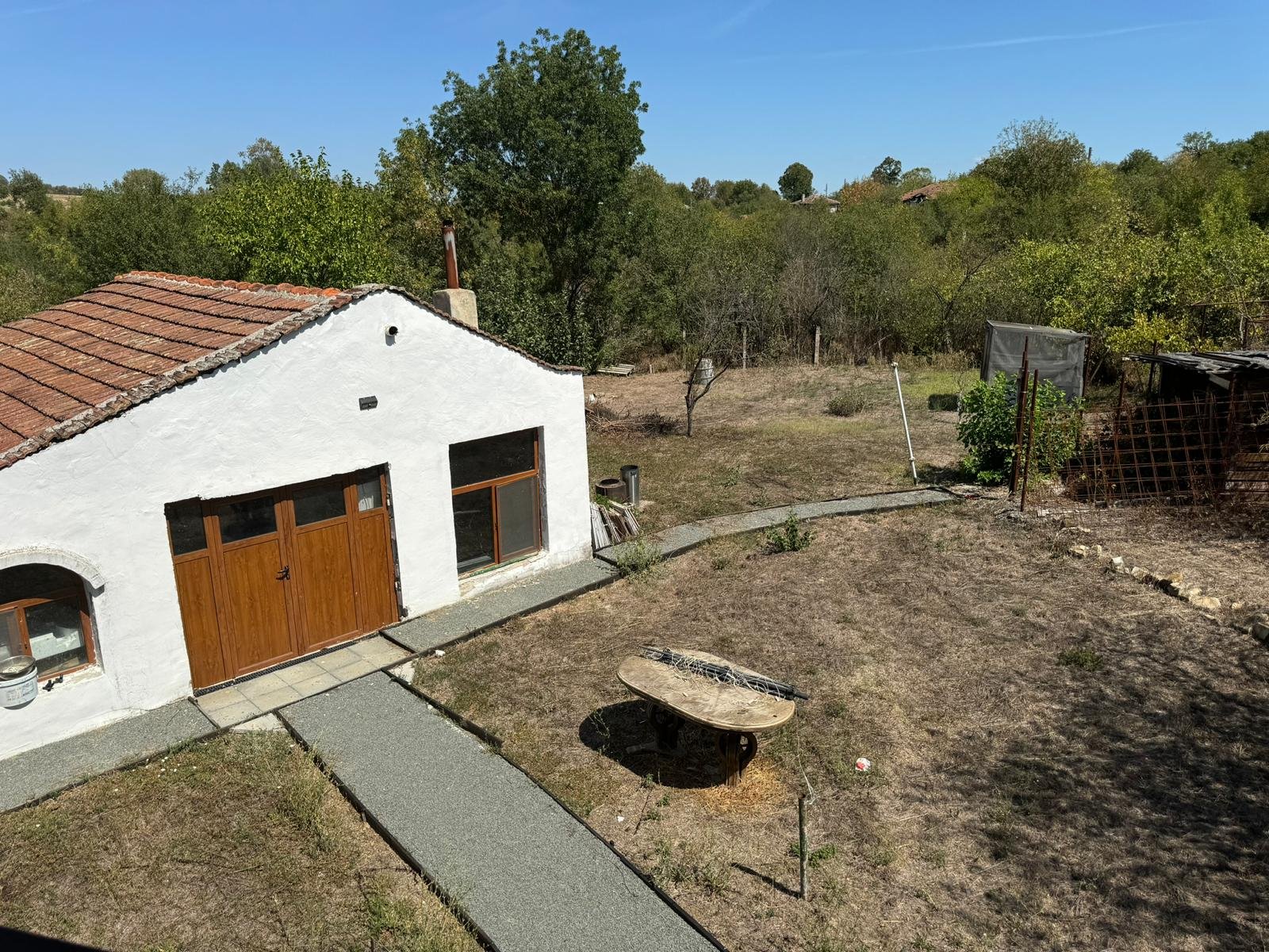 Haus mit großem Garten und Swimmingpool im Dorf Bistrets, Gemeinde Sredets.