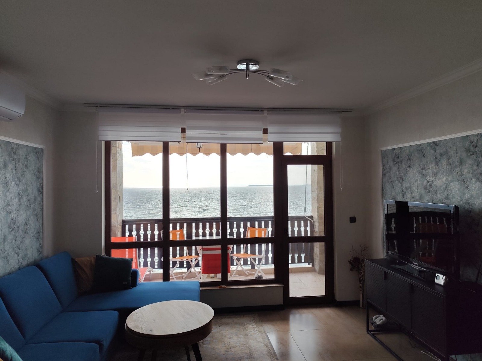 Zwei-Zimmer-Apartment in ERSTER REIHE mit FRONTALEM MEERBLICK - Sveti Vlas, Tryavna Beach-Komplex