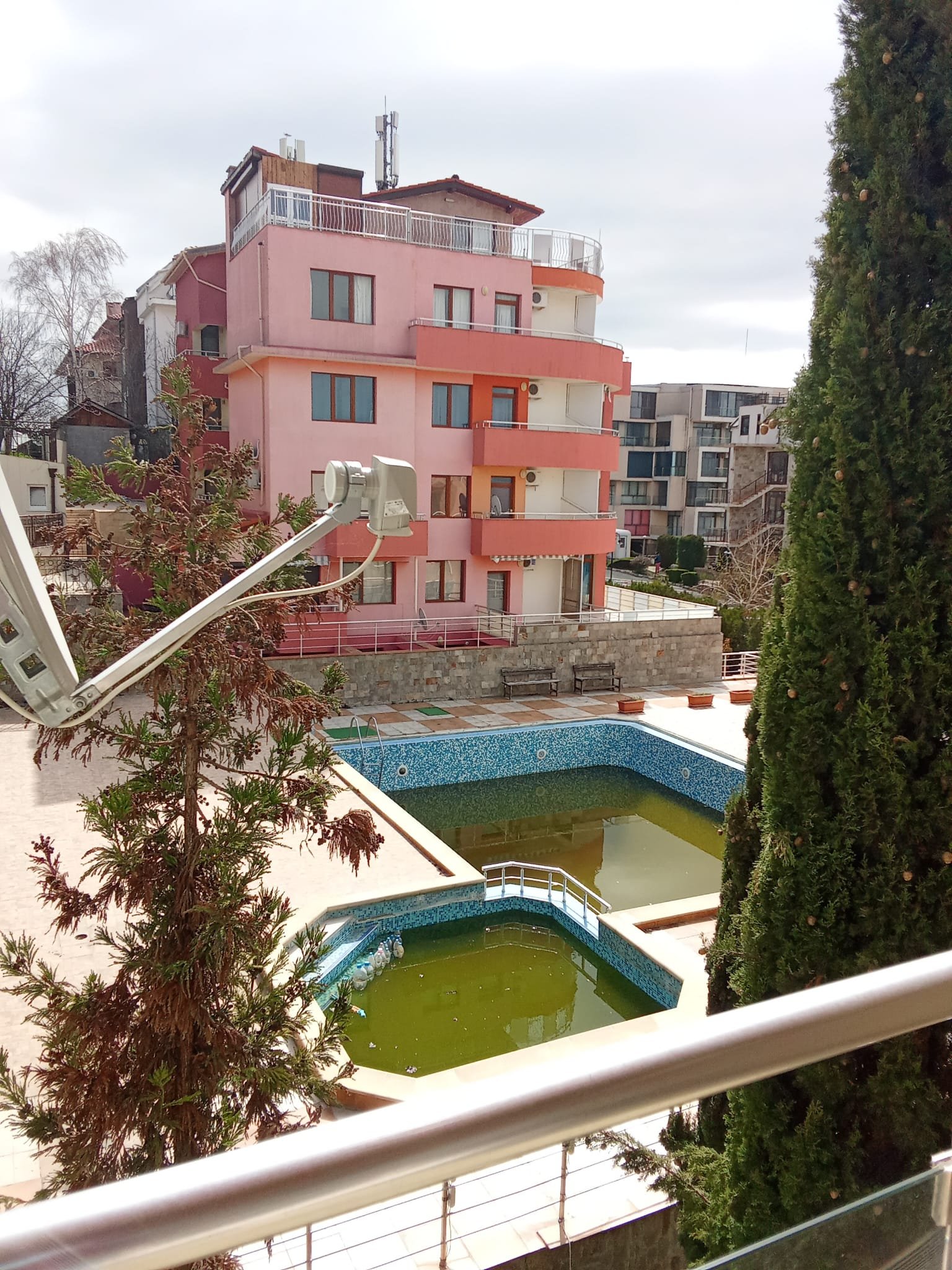 Helle Einzimmerwohnung im Vista Residence Komplex, Sveti Vlas