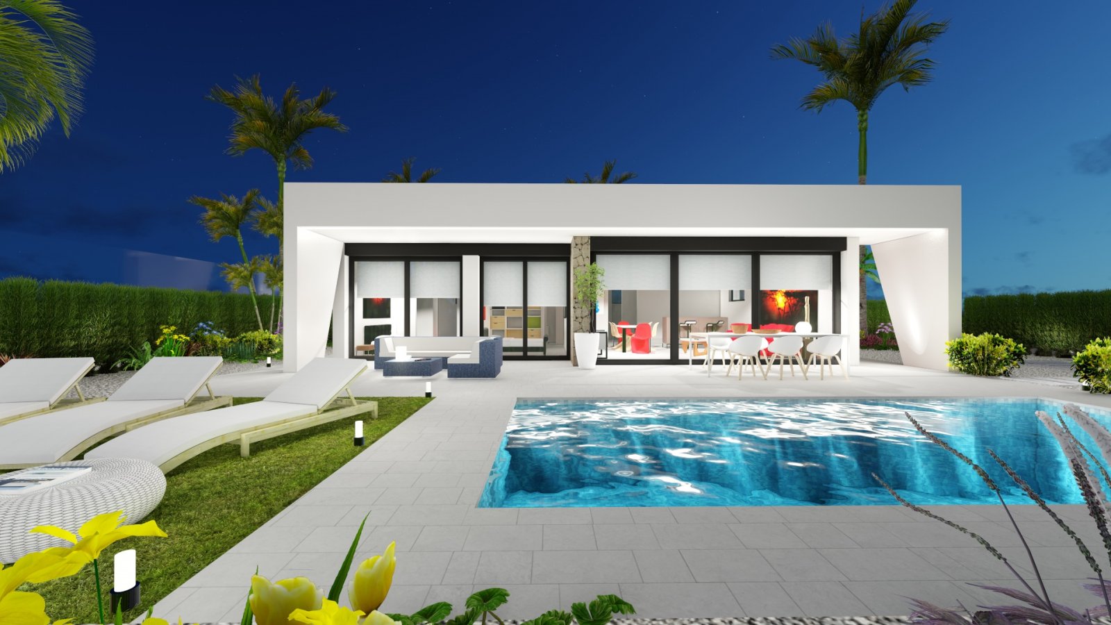 Exklusive Villen mit privatem Pool und Garten, ruhige Naturumgebung, Calasparra