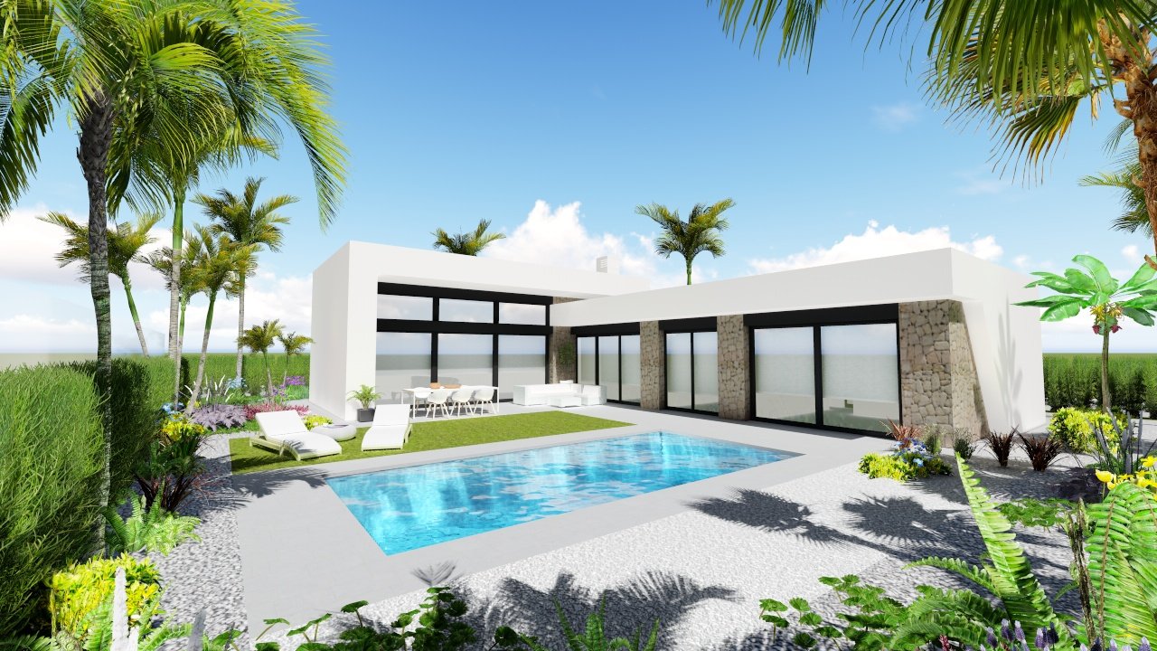 Exklusive Villen mit privatem Pool und Garten, ruhige Naturumgebung, Calasparra
