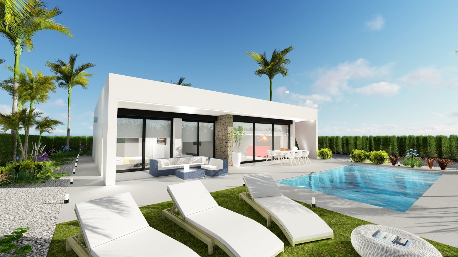 Exklusive Villen mit privatem Pool und Garten, ruhige Naturumgebung, Calasparra