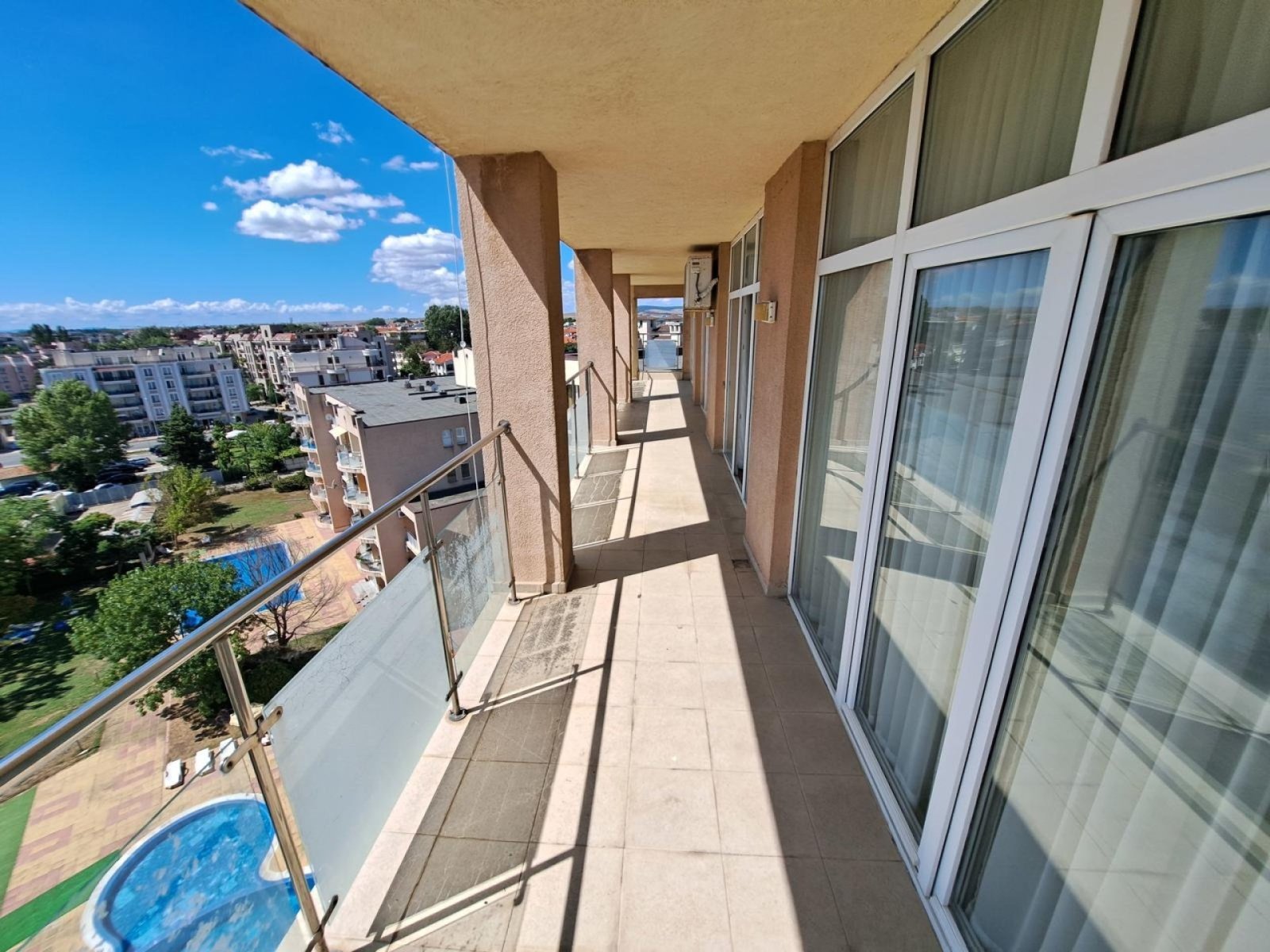 1+2-Zimmer-Apartment im Komplex Semiramis Gardens, Sonnenstrand, Bulgarien