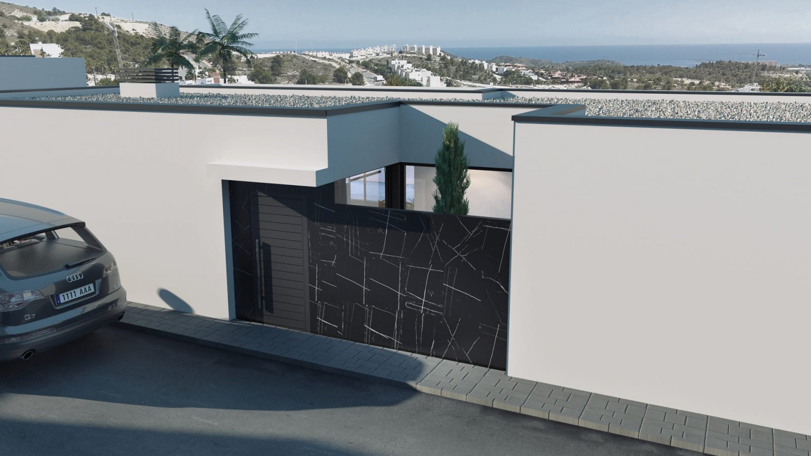 Exklusive freistehende Häuser mit Meerblick und privatem Pool, Finestrat