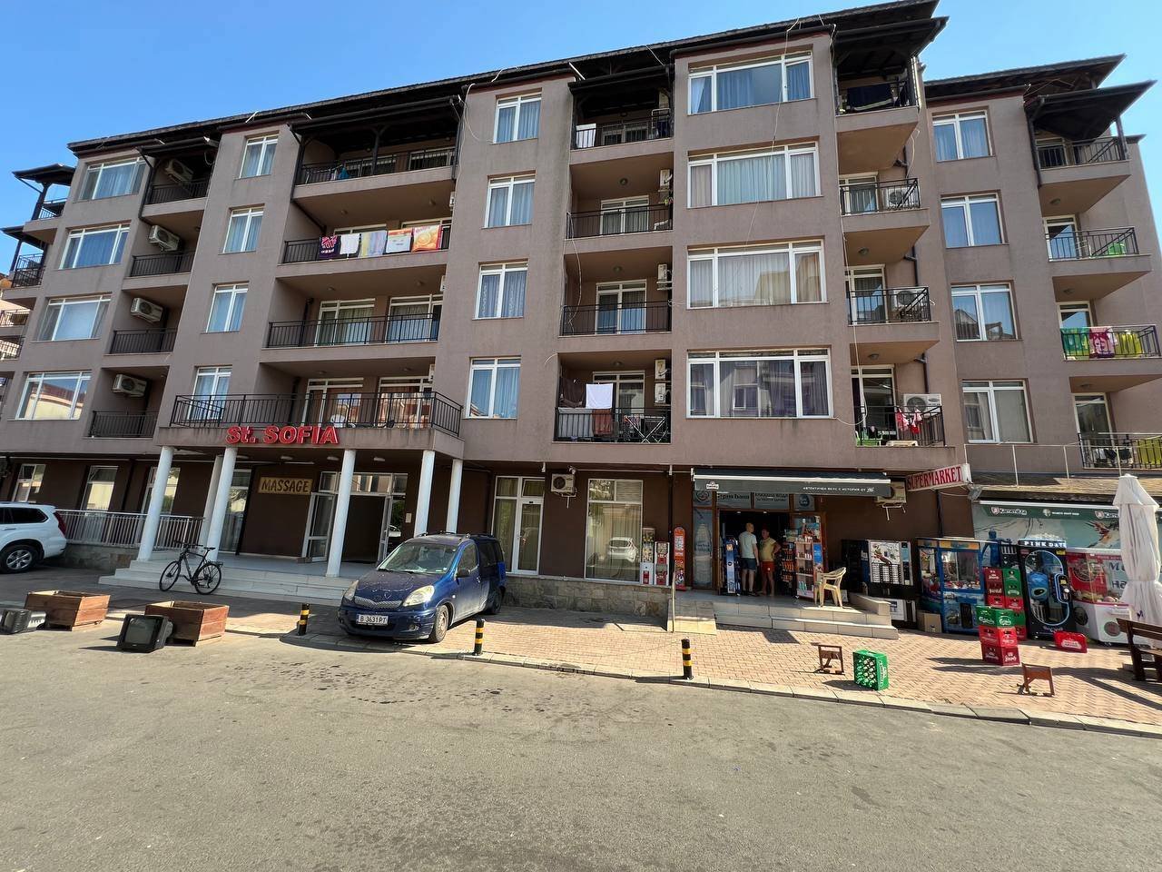 Zwei-Zimmer-Wohnung im Komplex Santa Sofia, Sonnenstrand, Bulgarien