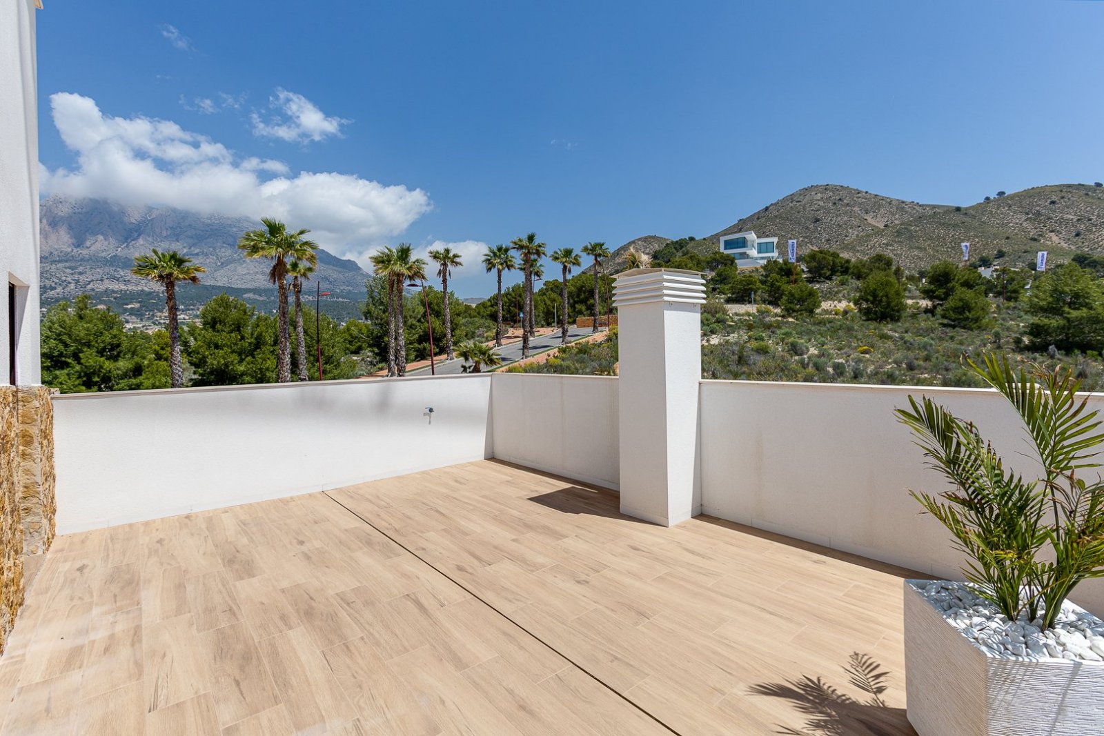 Exklusive freistehende Häuser mit Pool und Meerblick, Finestrat