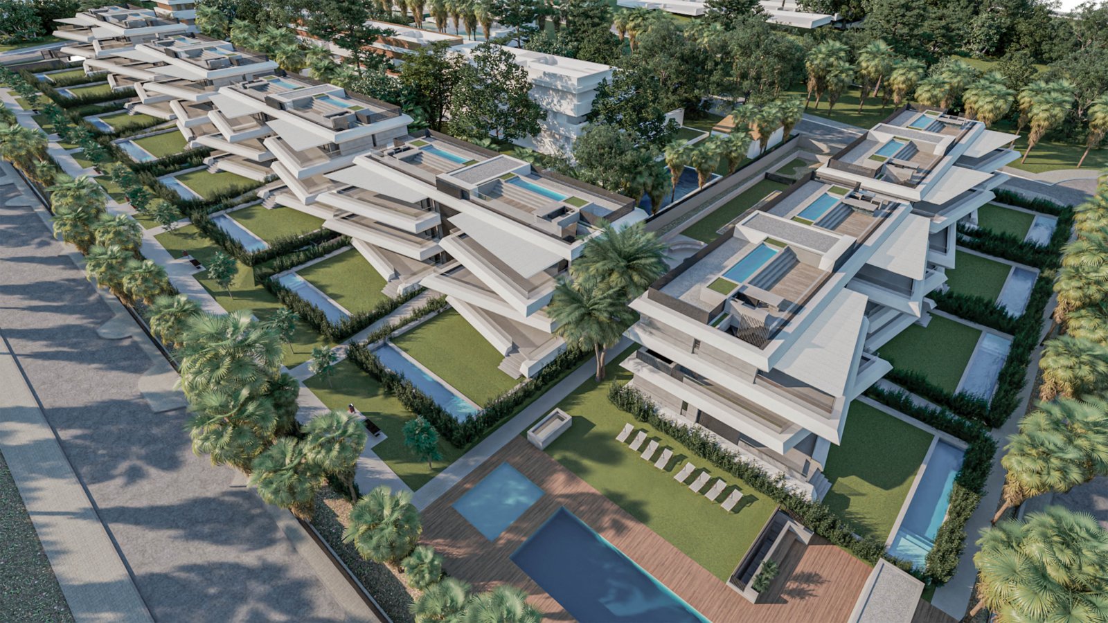 Boutique-Apartments neben einem renommierten Golfplatz an der Neuen Goldenen Meile, Marbella
