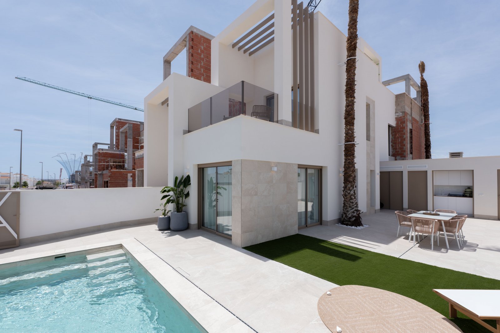Exklusives Stadthaus, 300 m vom Meer entfernt, Los Alcázares