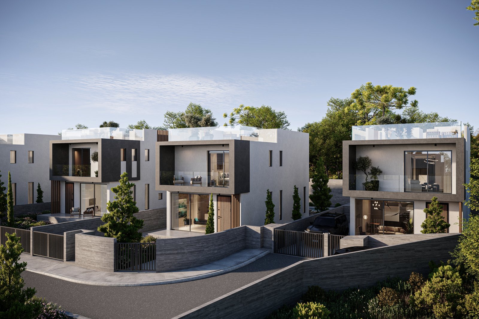 Uptown Residences | Freistehende Einfamilienhäuser mit 3 Schlafzimmern in Tremithousesa, Paphos