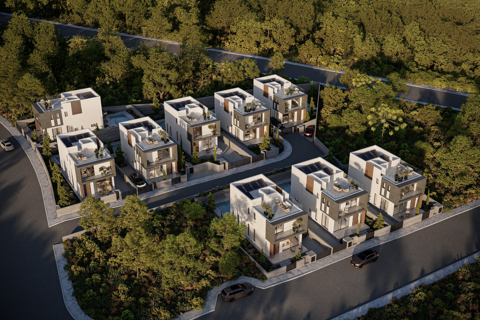Uptown Residences | Freistehende Einfamilienhäuser mit 3 Schlafzimmern in Tremithousesa, Paphos