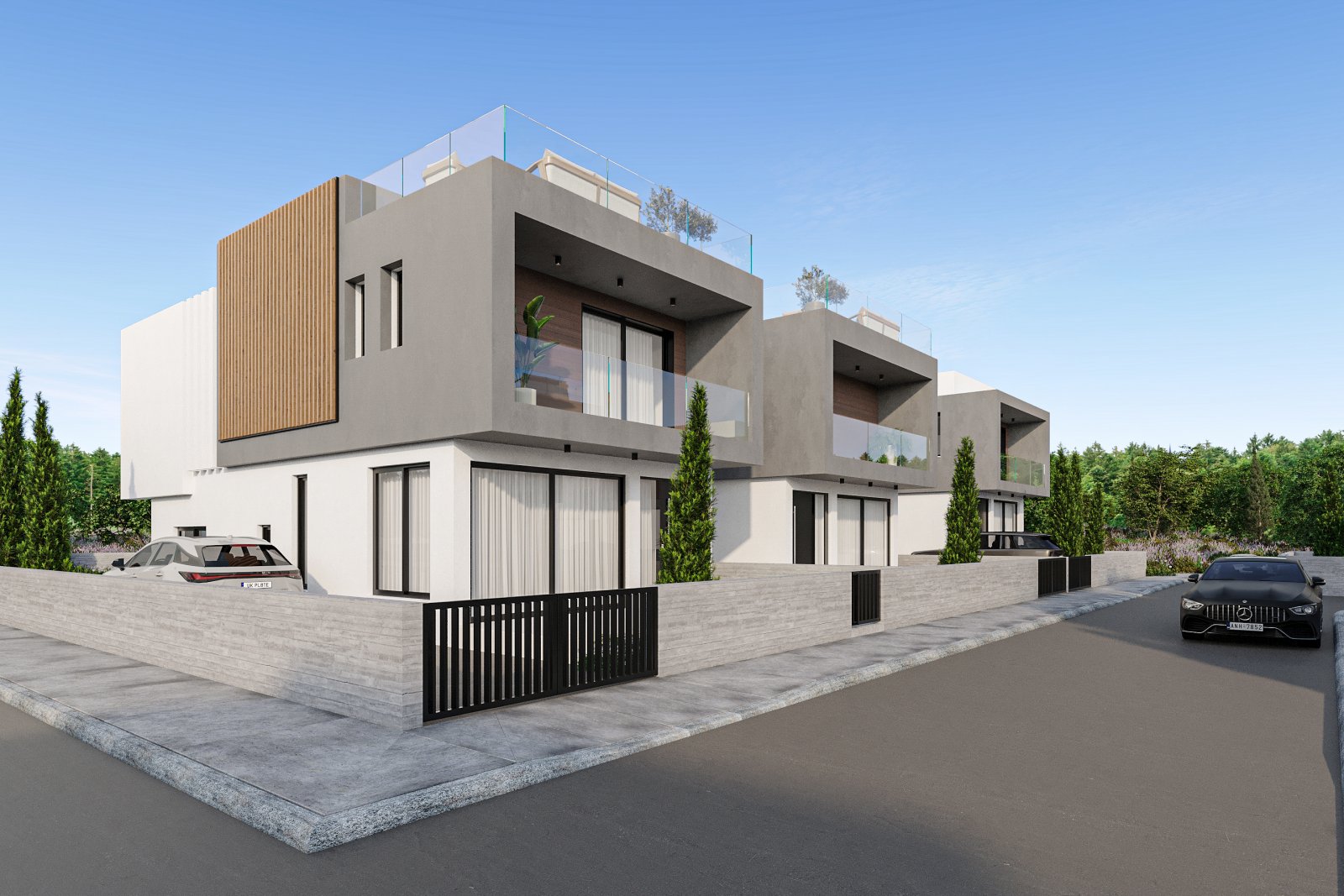 Absolute Residences | Reihenhäuser mit 3 Schlafzimmern in Mesogi, Paphos