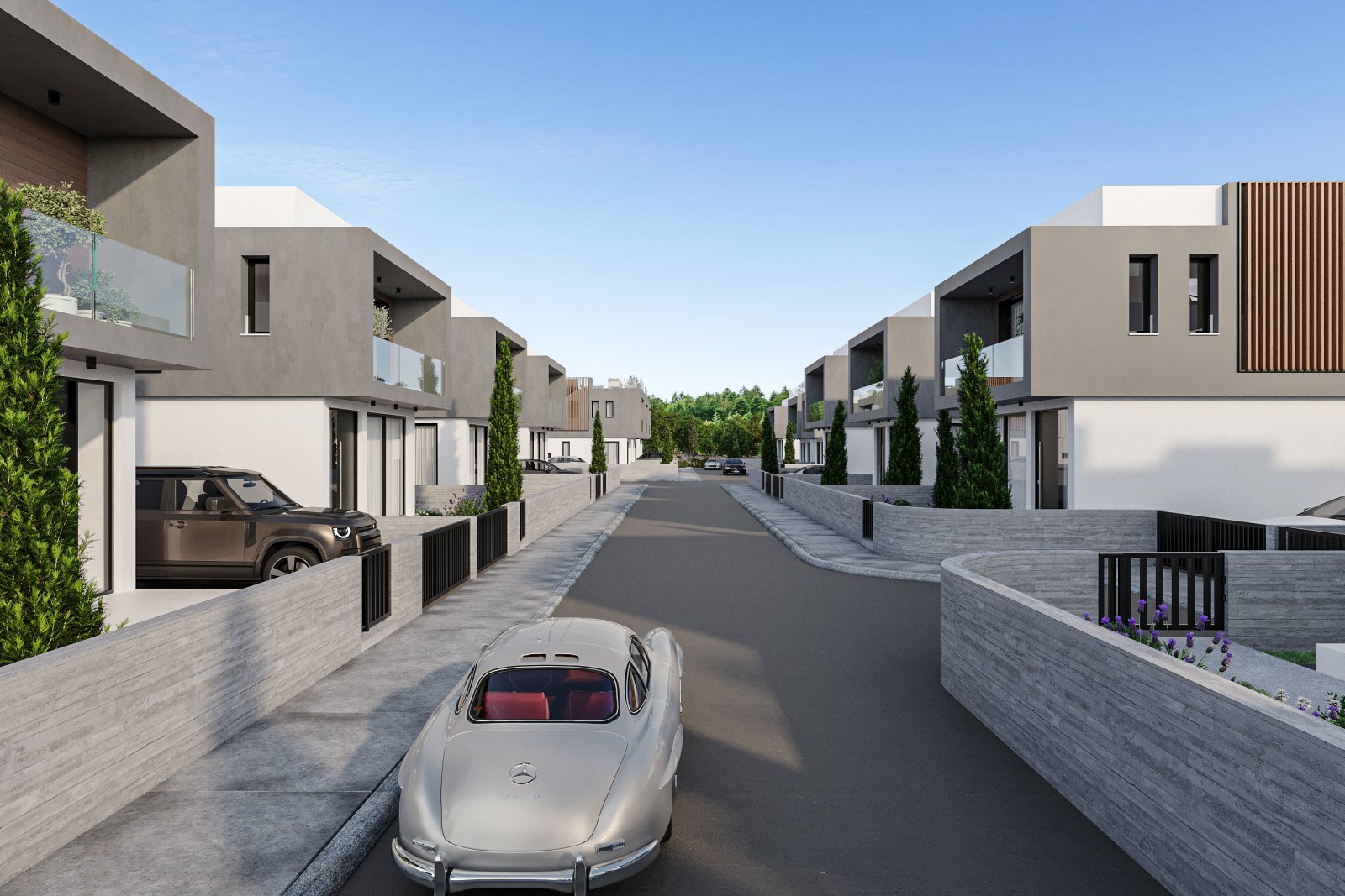 Absolute Residences | Reihenhäuser mit 3 Schlafzimmern in Mesogi, Paphos