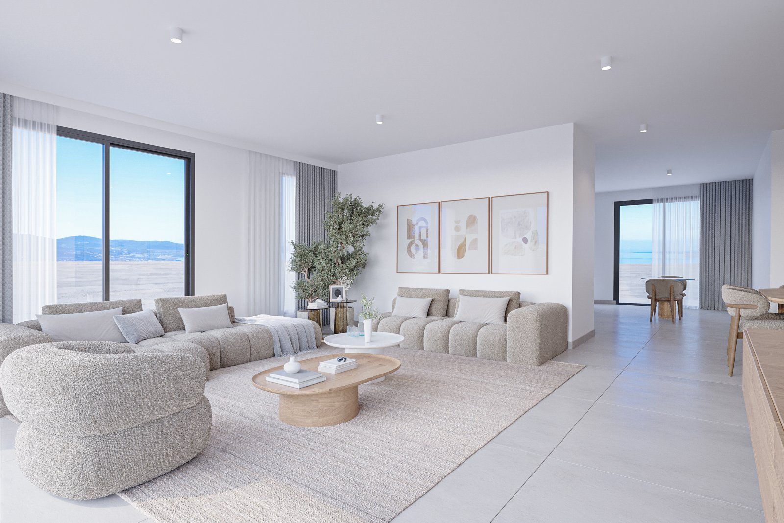 Absolute Residences | Reihenhäuser mit 3 Schlafzimmern in Mesogi, Paphos