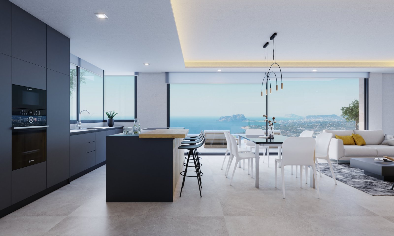 Exklusive Villa, 500 m vom Meer entfernt und mit privatem Pool, Cumbre del Sol