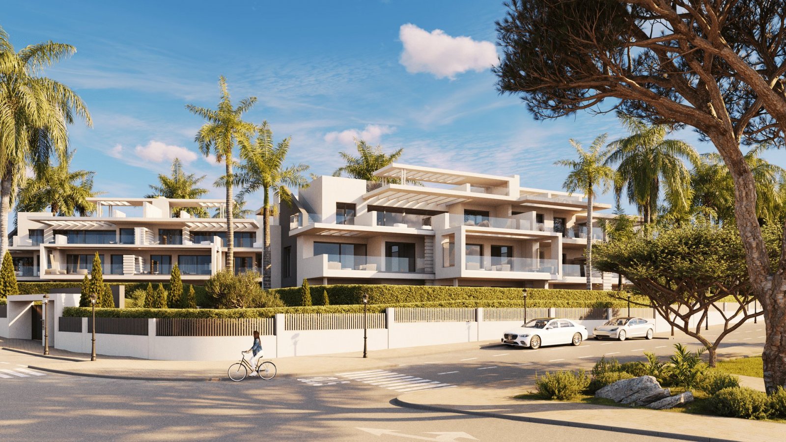 Moderne Apartments 1 km vom Meer entfernt, Estepona