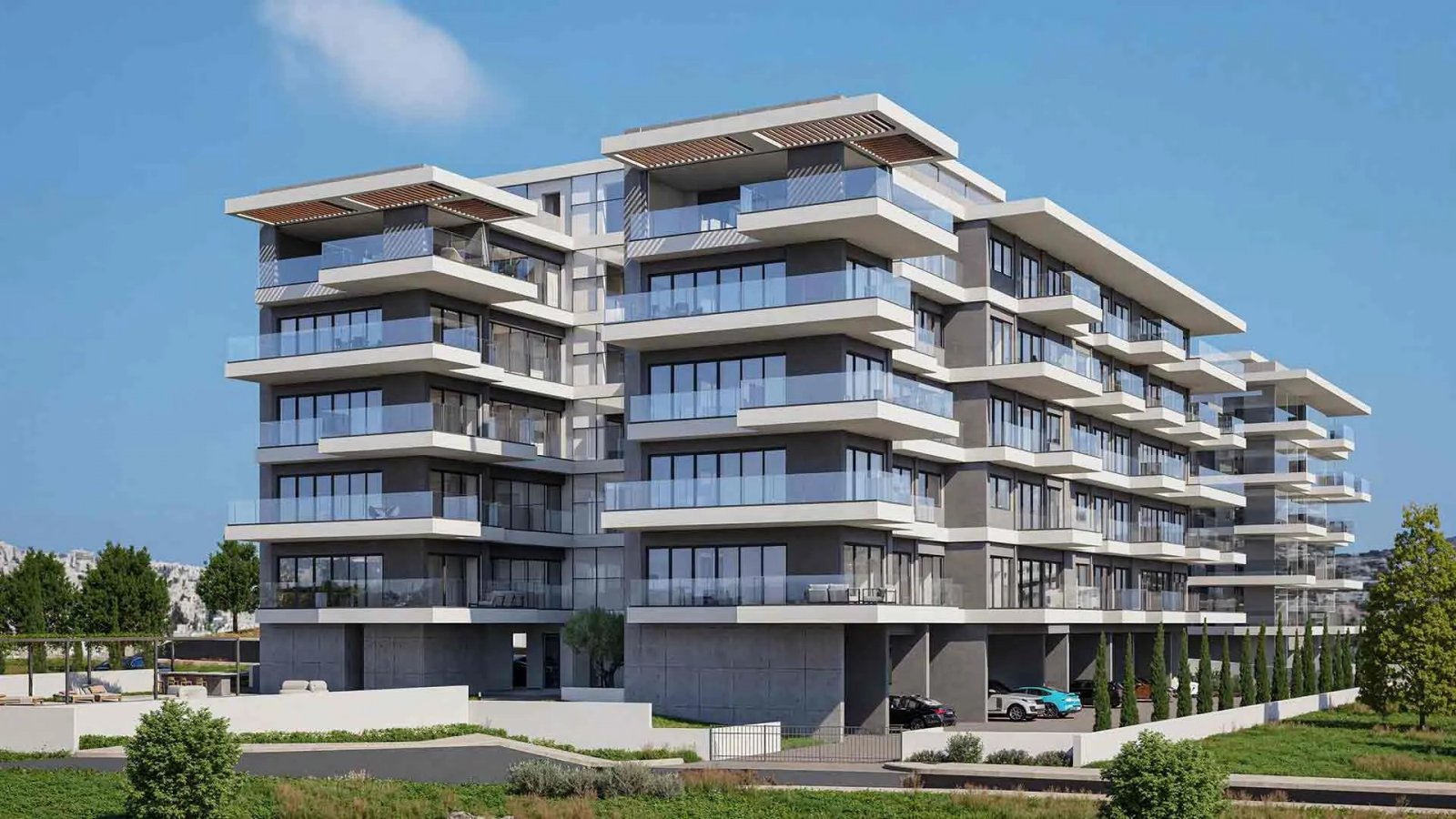 Paphos: Galaxy Residences - Wohnung Nr. 102 (Block A) 