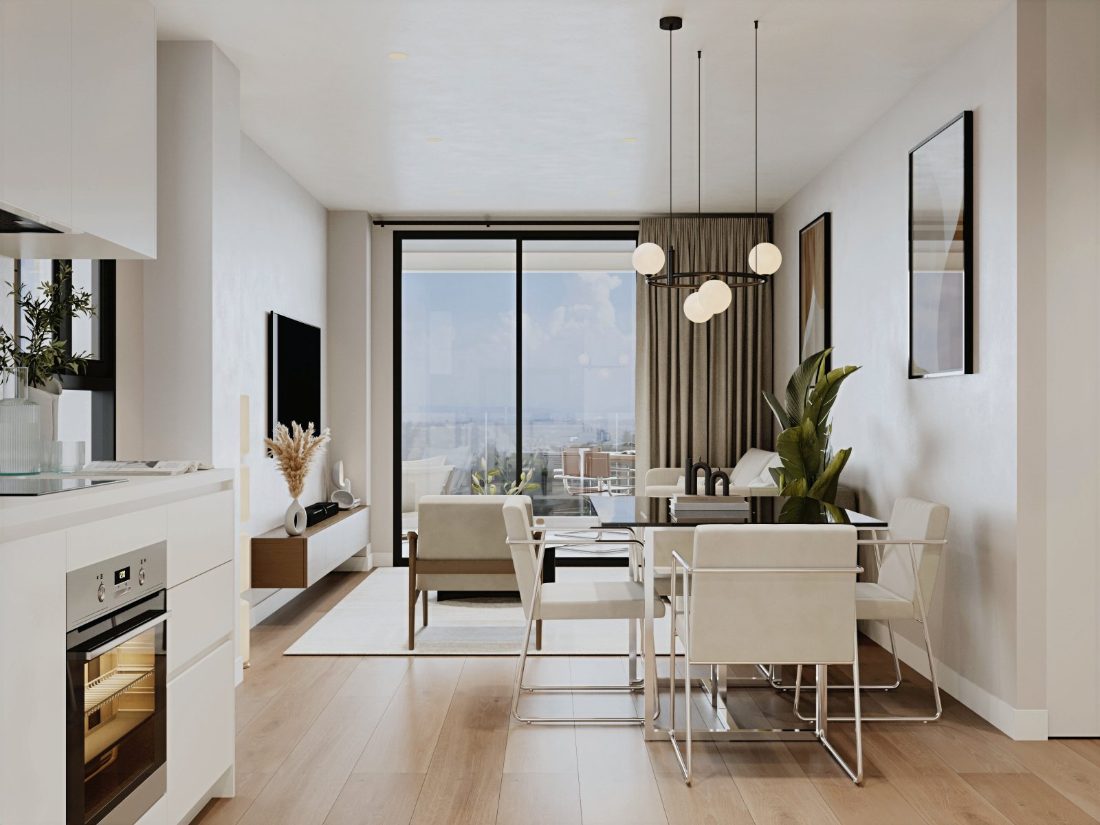 Moderne Apartments 850 m vom Meer entfernt mit Swimmingpool und Garage, Villajoyosa