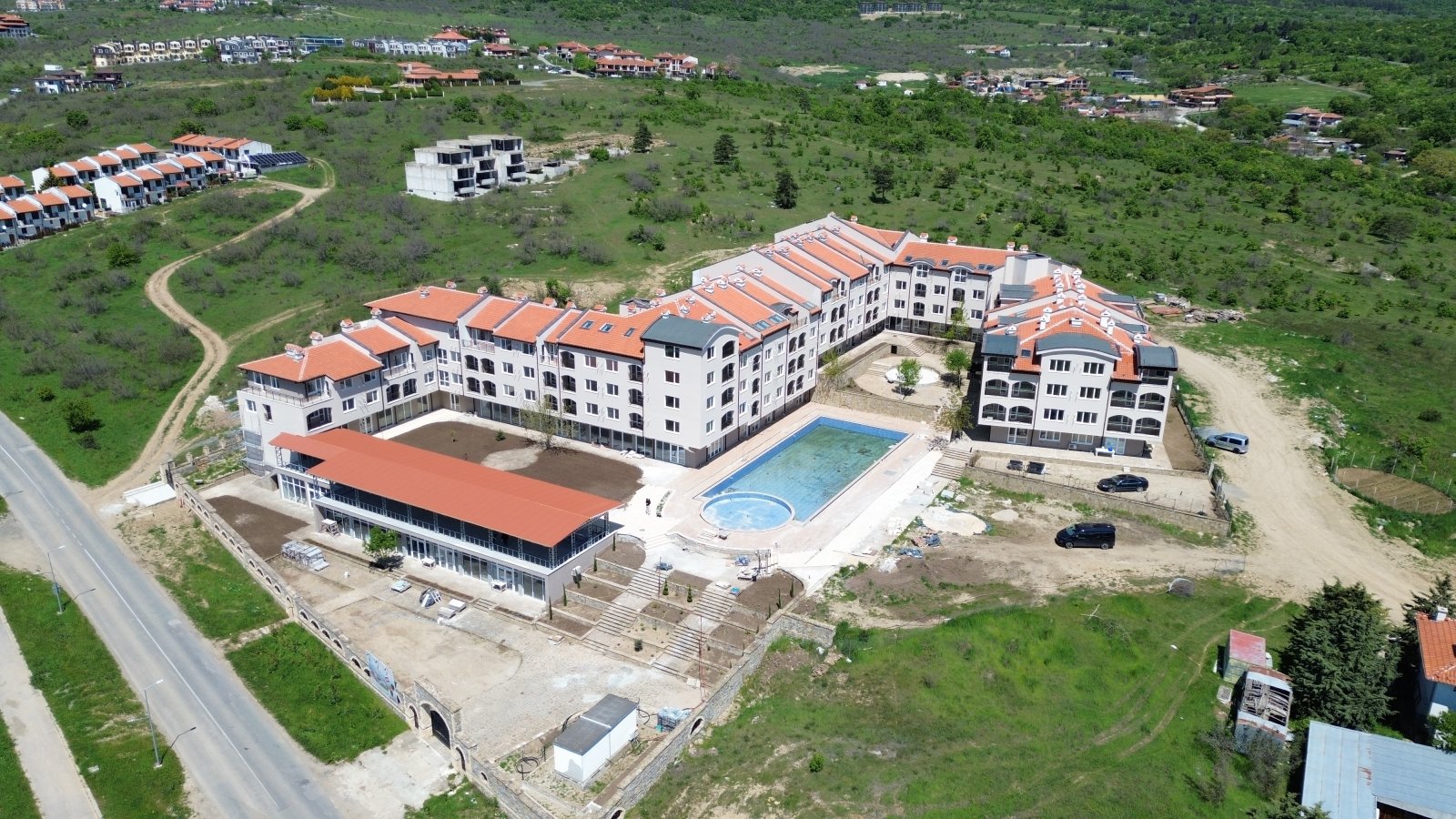 2 Zimmer Wohnung im Green Hills Komplex Kosharitsa Bulgarien