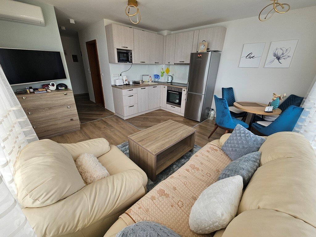 Apartment 1+2 im Panorama Fort Beach Komplex, Sveti Vlas, Bulgarien