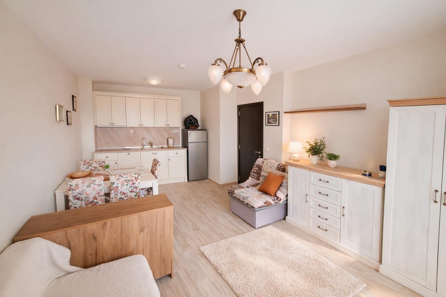 2-Zimmer-Wohnung mit 58 m² im Cascadas Complex, Sunny Beach