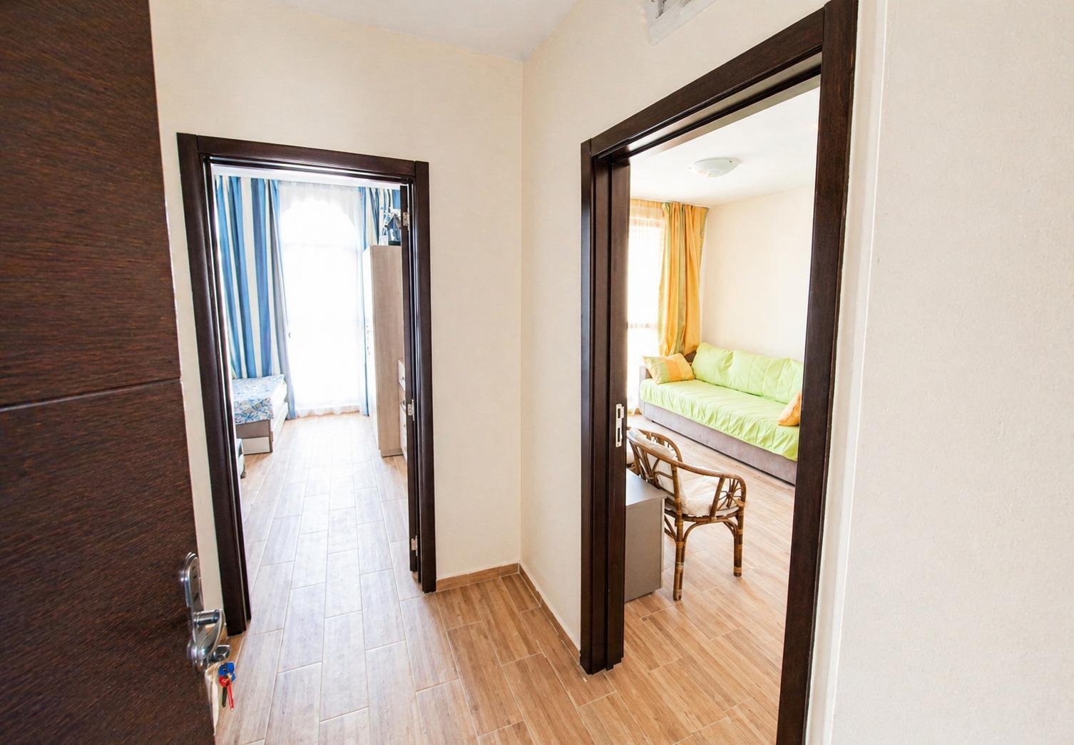 2-Zimmer-Wohnung mit Poolblick im Cascadas Complex, Sunny Beach
