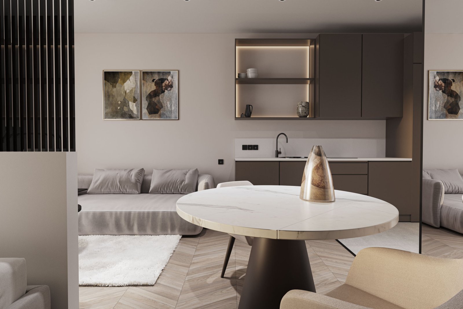 Luxuriöses großes Studio im Boulevard Point Apart-Hotel, Batumi, Georgien – fertiggestellte Kapitalanlage mit professionellem Vermietungsmanagement
