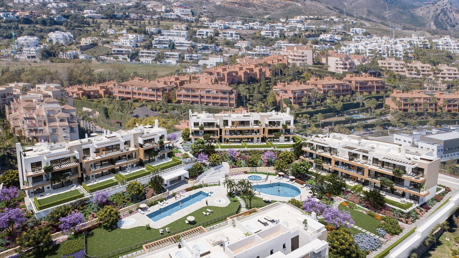 Elegantes Apartment am Golfplatz, Atalaya Emotion, Estepona