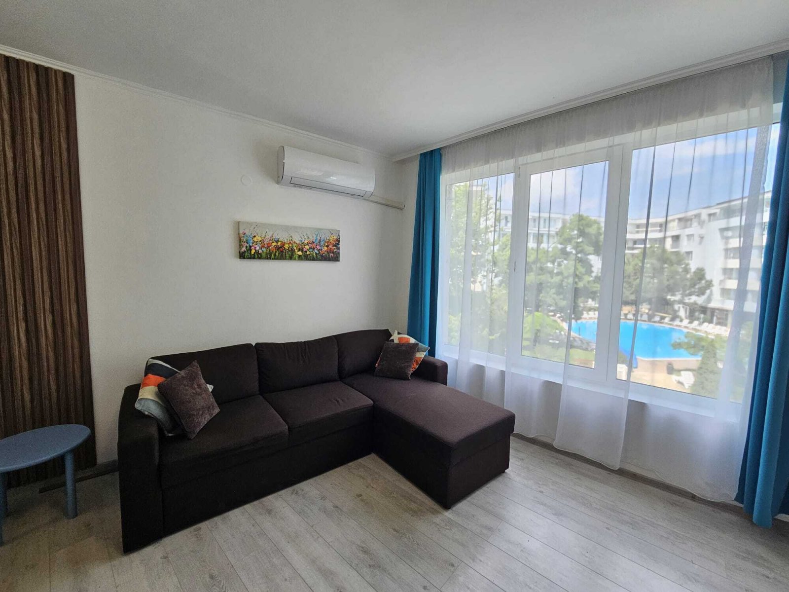 2-Zimmer-Wohnung mit Poolblick im Wohnkomplex Yassen Holiday, Sonnenstrand, Bulgarien