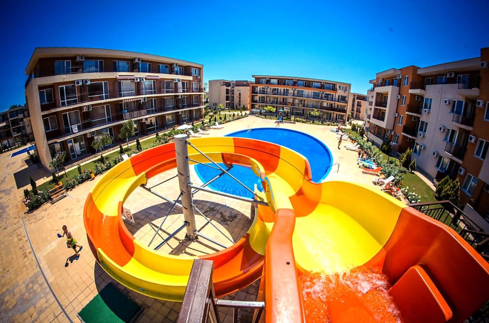 Studio im Wohnkomplex Holiday Fort Noks, Sonnenstrand, Bulgarien