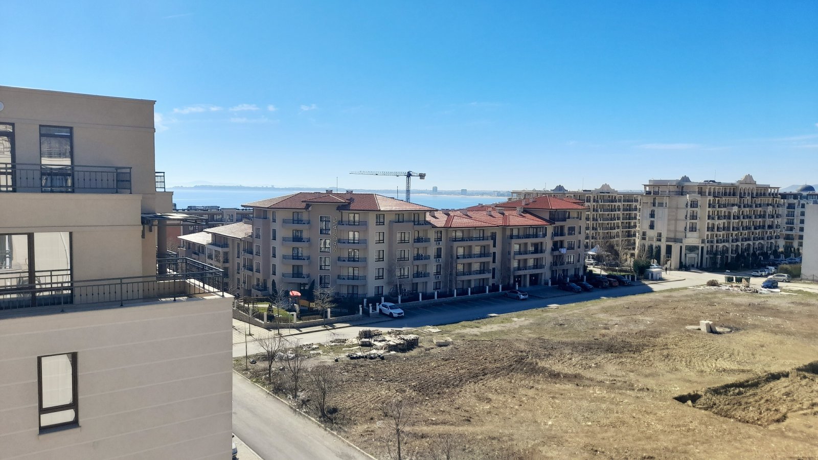Apartment mit 1 Schlafzimmer und zwei Terrassen mit Meerblick Sorrento Sole Mare Sweti Wlas Bulgarien
