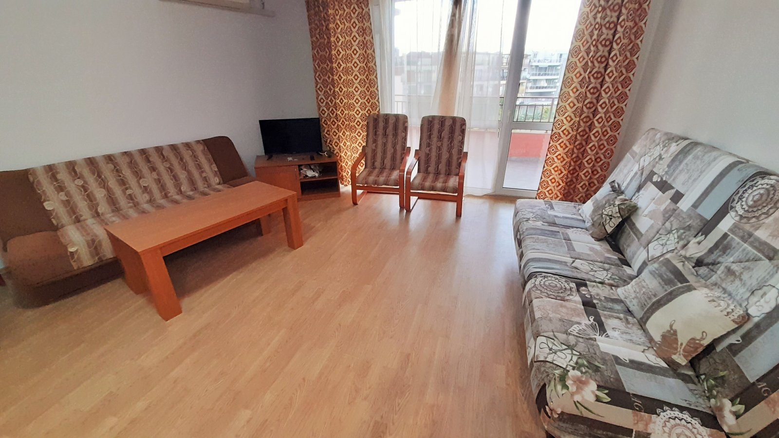 2-Zimmer-Wohnung mit Meerblick in erster Meereslinie – Riviera Fort Beach, Rawda, Bulgarien