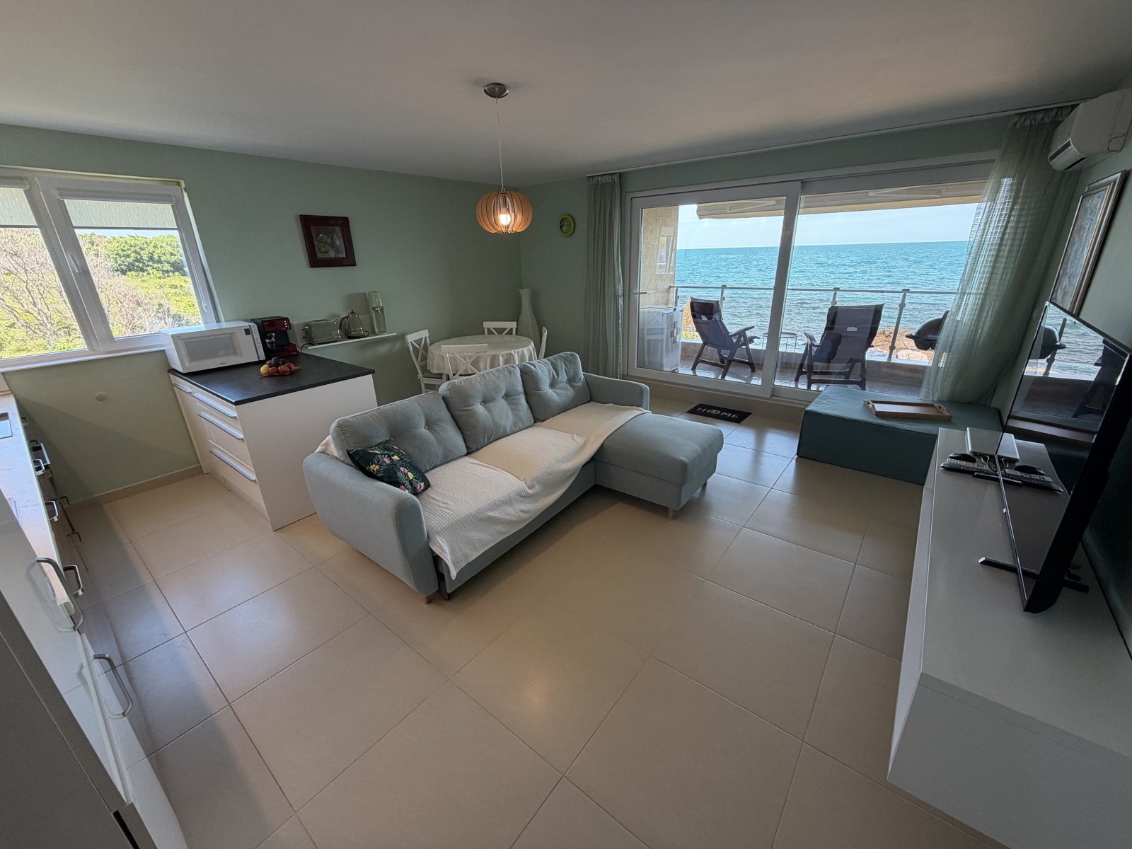 1+2-Apartment im Swan Bay, Chernomorec, Bulgarien