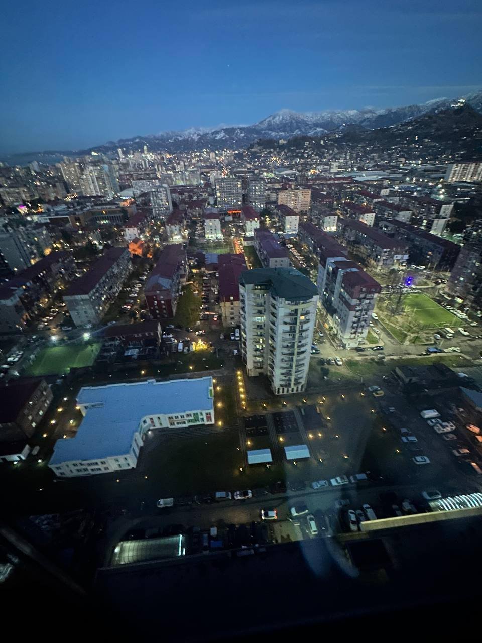 Schöne 3-Zimmer-Wohnung in Sunrise, Batumi, Georgien – hohe Etage mit Panoramablick auf Meer, Stadt und Berge