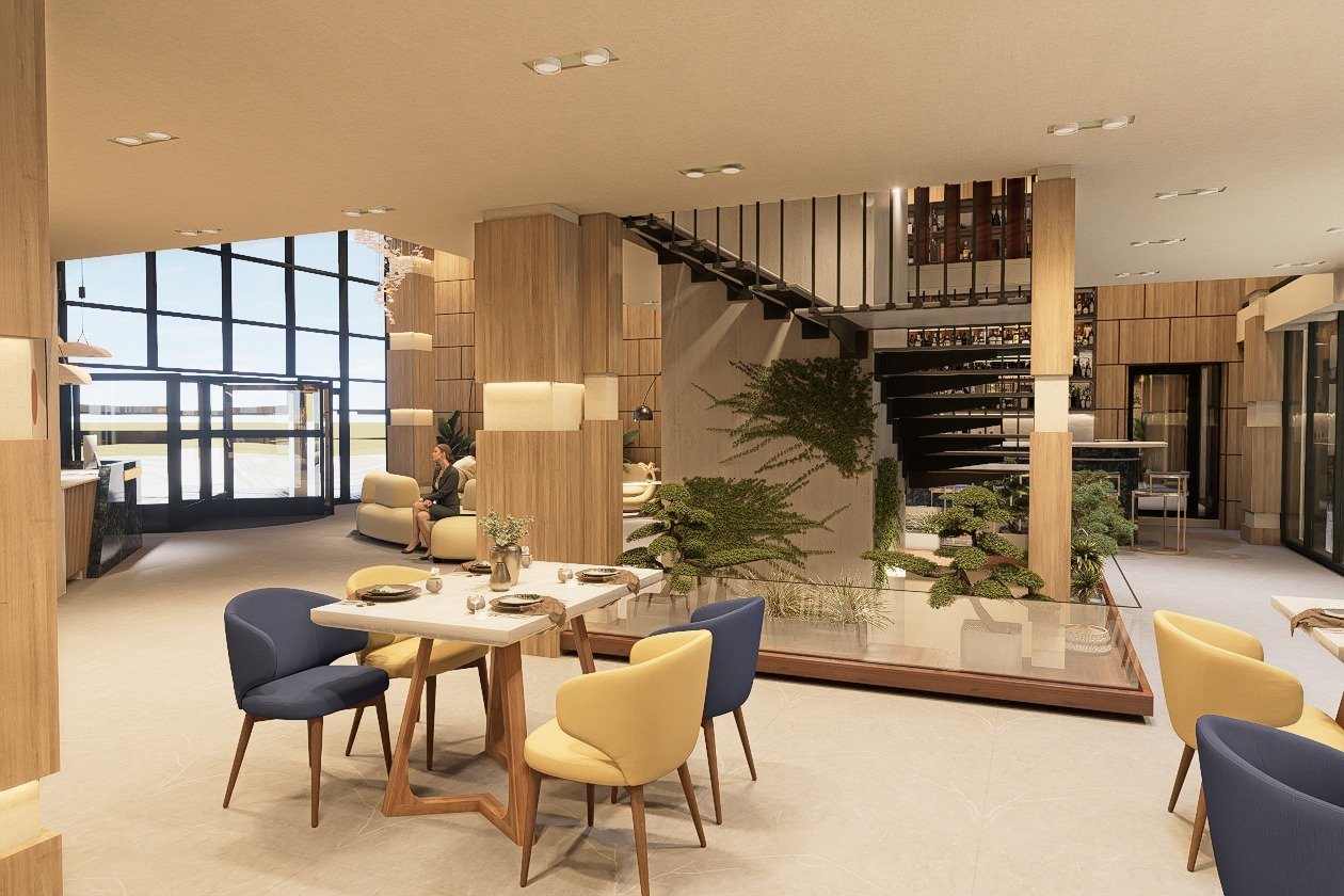 Marina Club – Premium 1-Schlafzimmer-Immobilie in erster Meereslinie in Batumi, Georgien – Einheit auf hoher Etage mit Meerblick