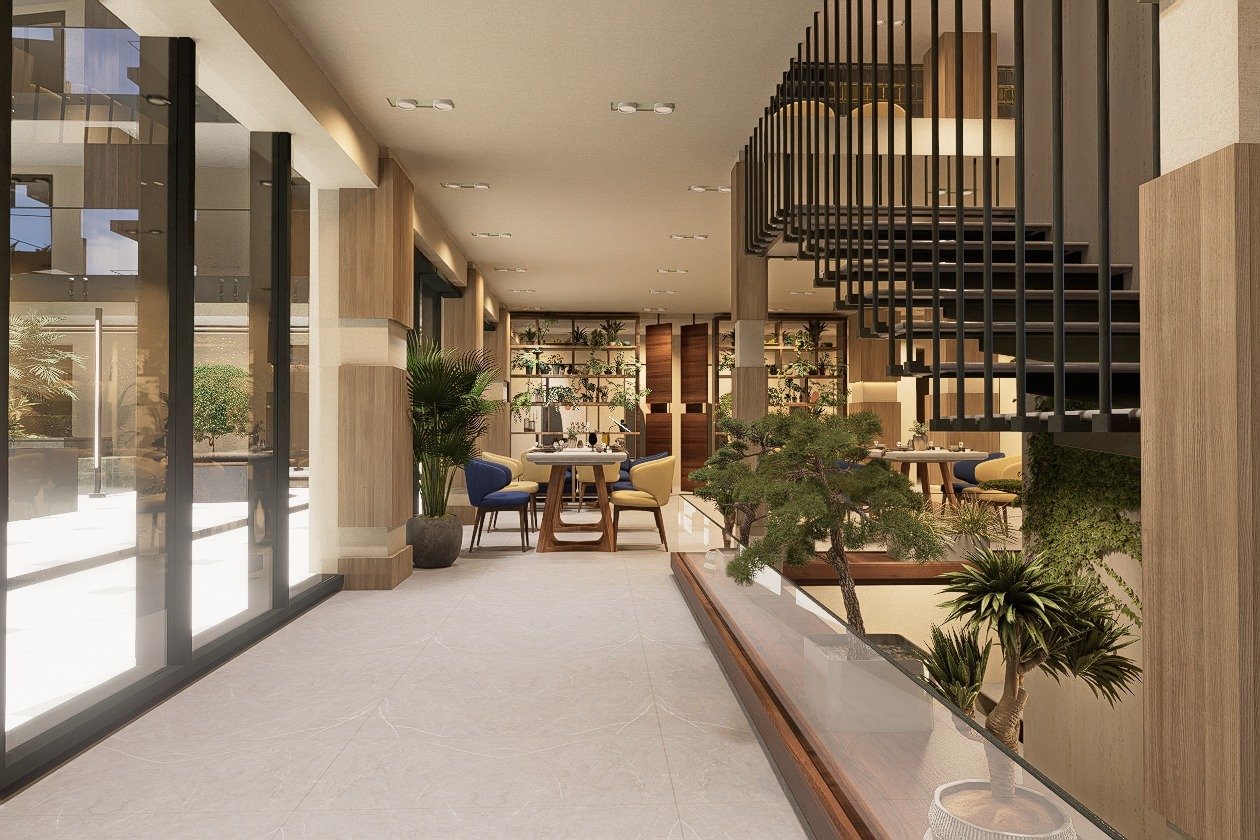 Marina Club – Premium 1-Schlafzimmer-Immobilie in erster Meereslinie in Batumi, Georgien – Einheit auf hoher Etage mit Meerblick