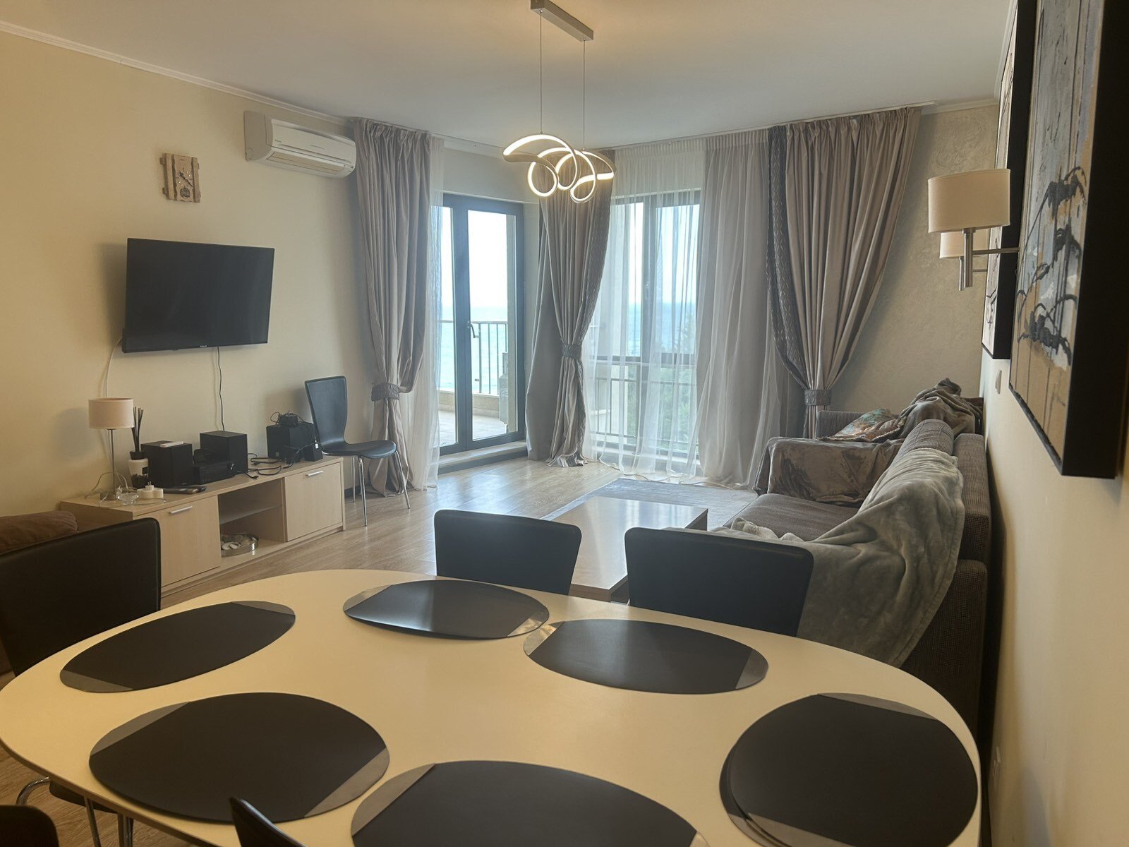 Apartment mit 2 Schlafzimmern und direktem Meerblick im Byala Beach Resort Byala Varna Bulgarien