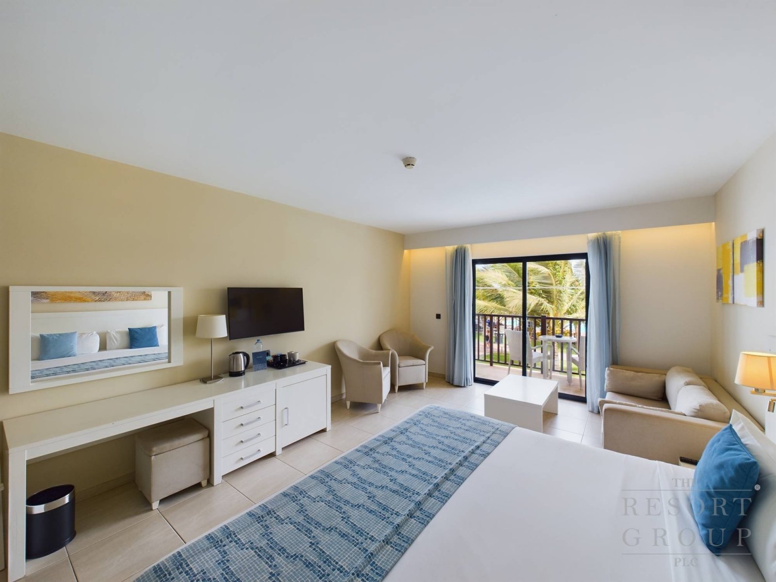 Spitzenpreis, garantierte Rendite, möbliertes Ein-Zimmer-Apartment im Melia Llana Beach Resort, Kap Verde