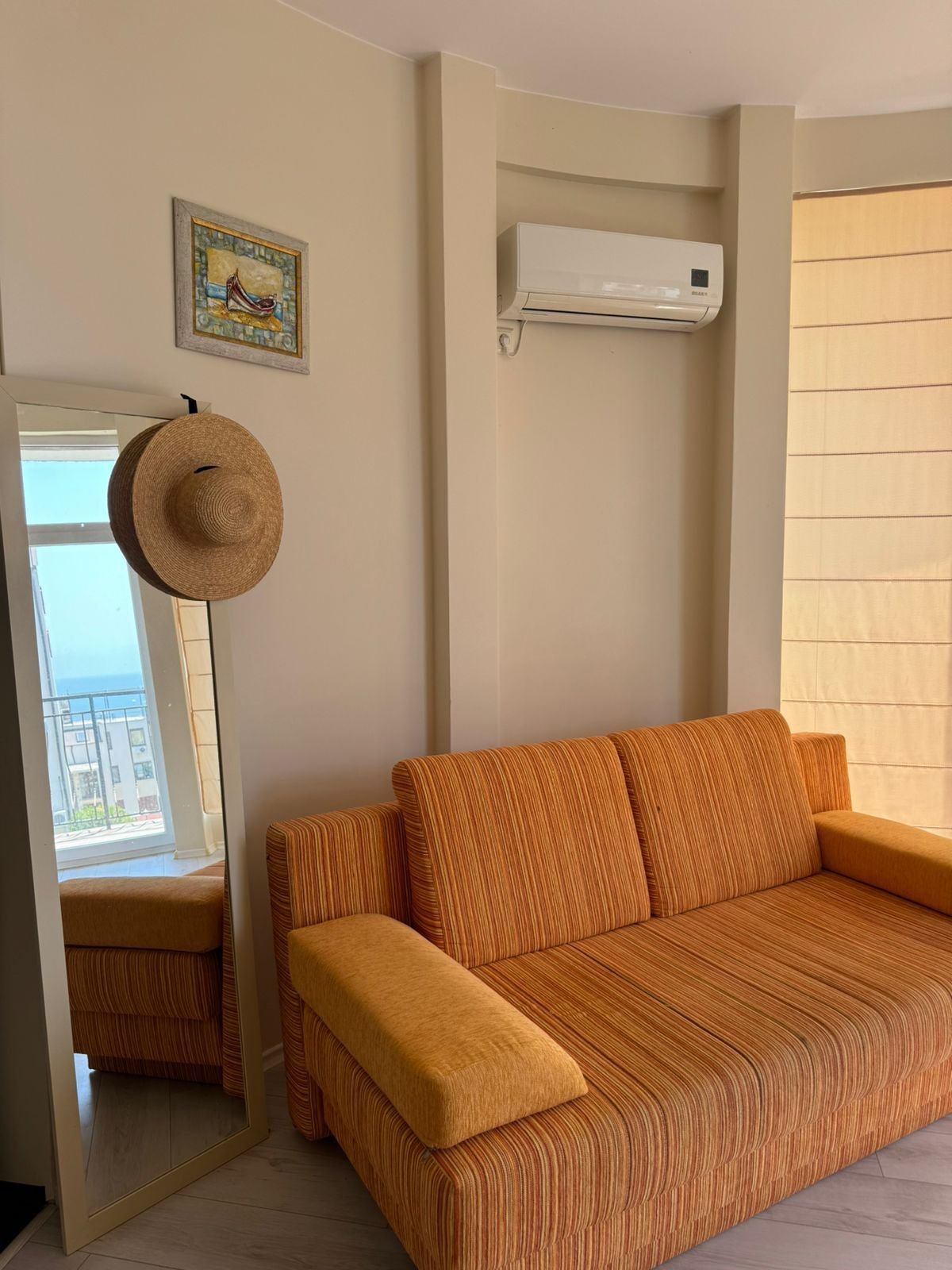 Dreizimmerwohnung mit Meerblick im Wohnkomplex Zarya, Sveti Vlas, Bulgarien