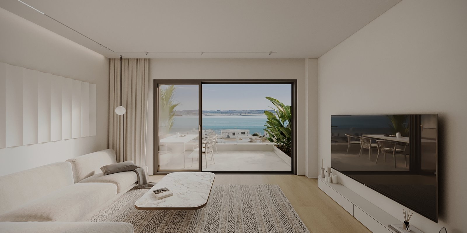 Moderne Wohnung am Meer, Las Lagunas de Mijas, Costa del Sol