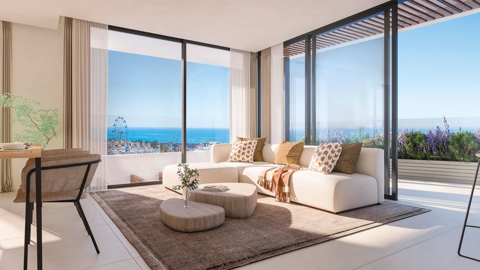 Exklusive Ferienwohnung mit Meerblick, Benalmádena