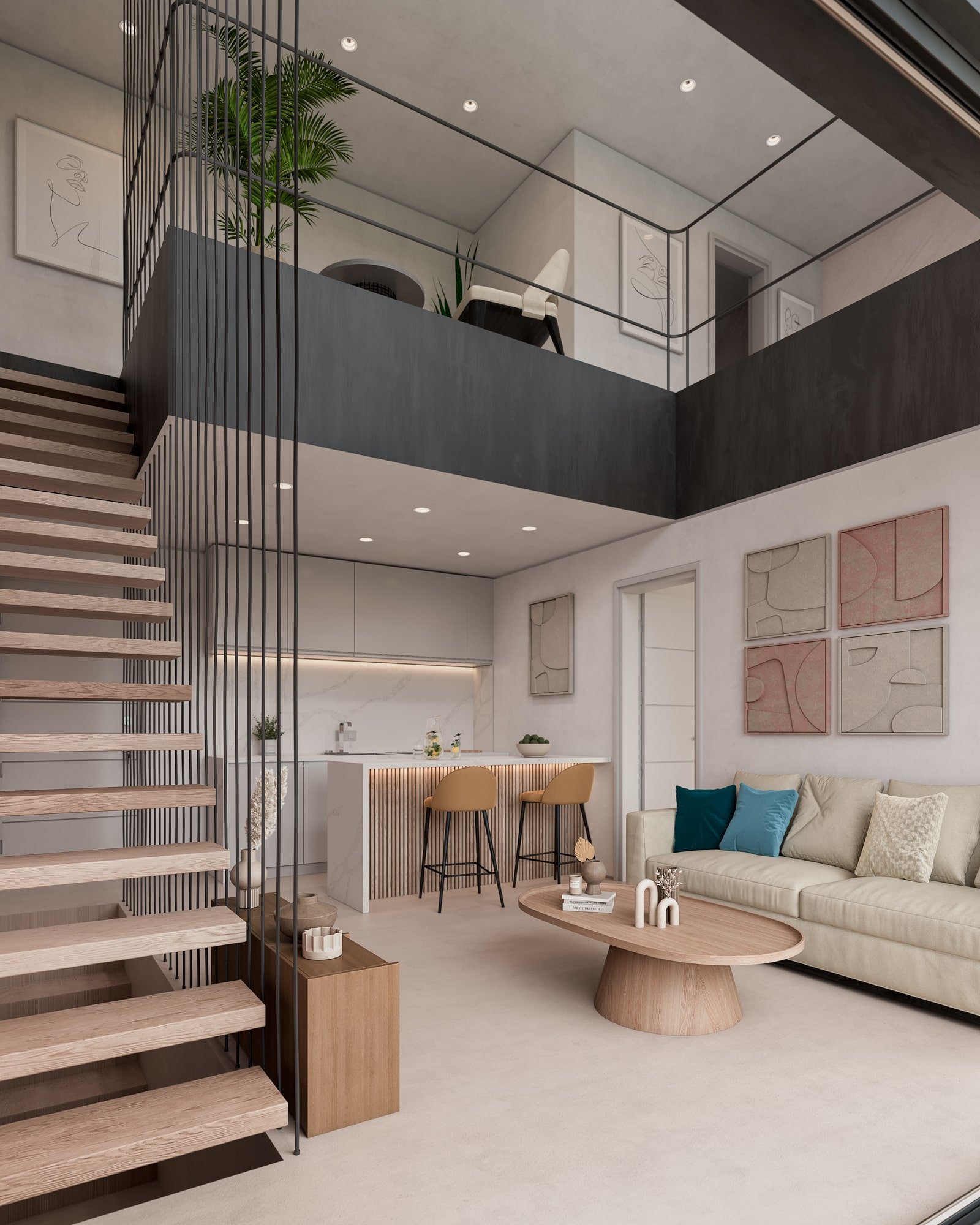 Exklusive Stadthäuser mit Meerblick, Marbella