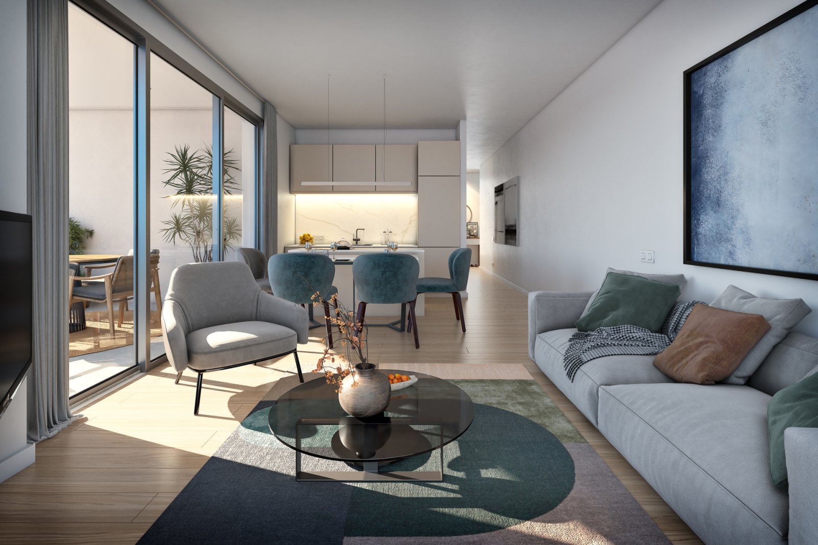 Exklusive Ferienwohnung am Meer, mit Garten und Pool, La Vila Joiosa
