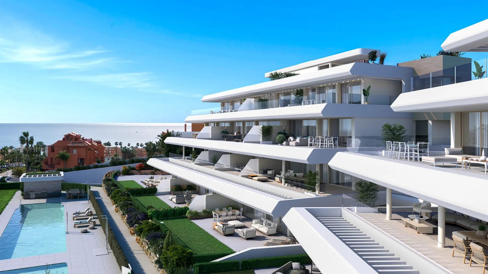 Luxusapartment am Meer, Estepona