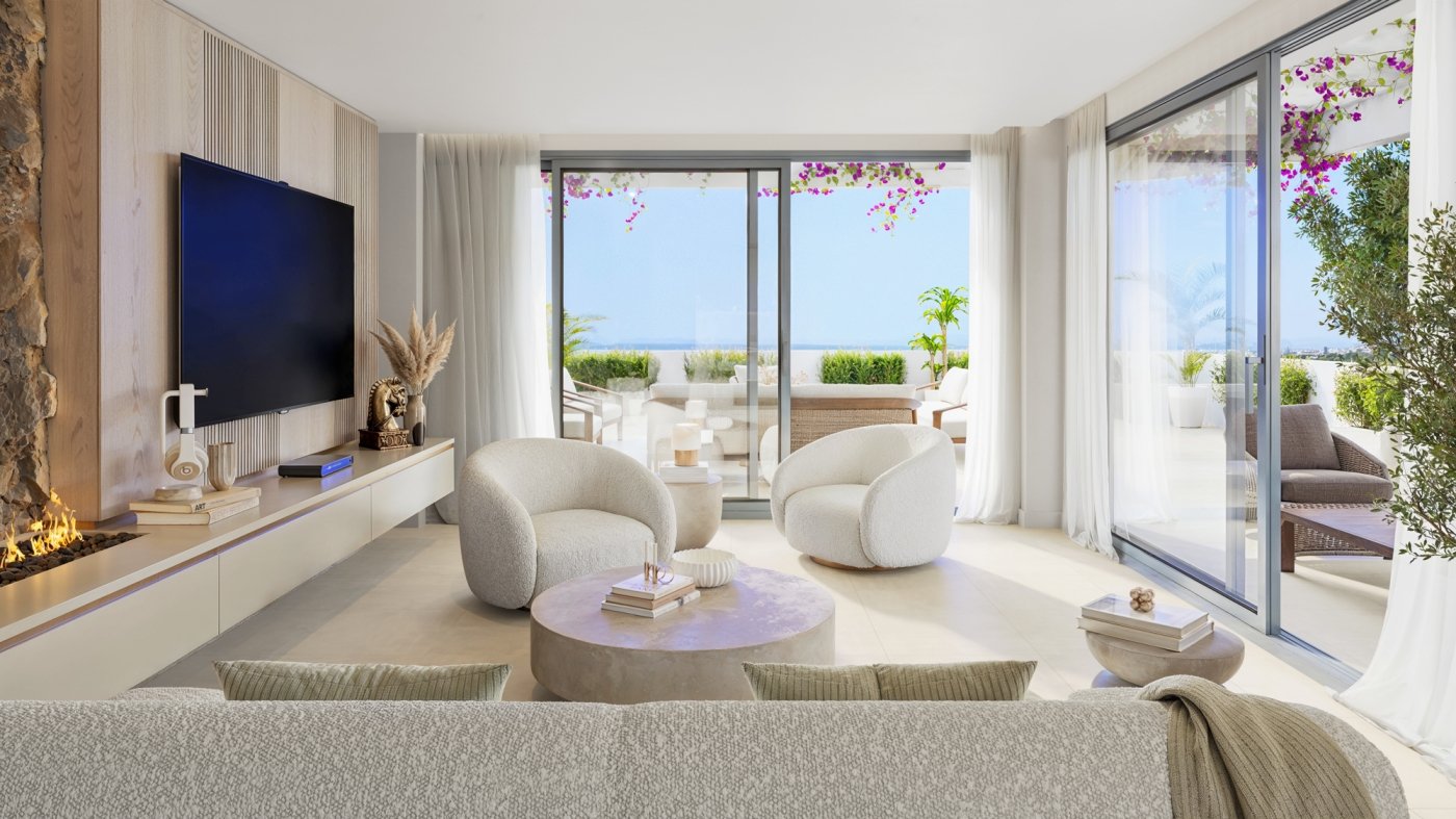 Exklusives Apartment mit Meerblick, 2 km vom Strand entfernt, Casares
