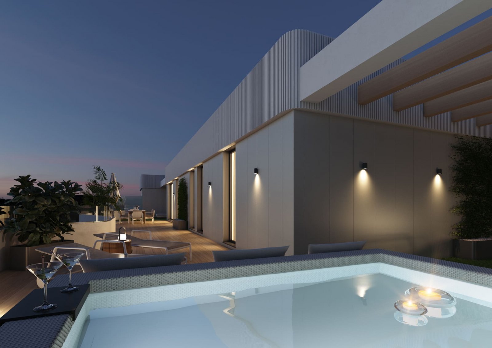 Moderne Wohnung am Meer, Las Lagunas de Mijas, Mijas