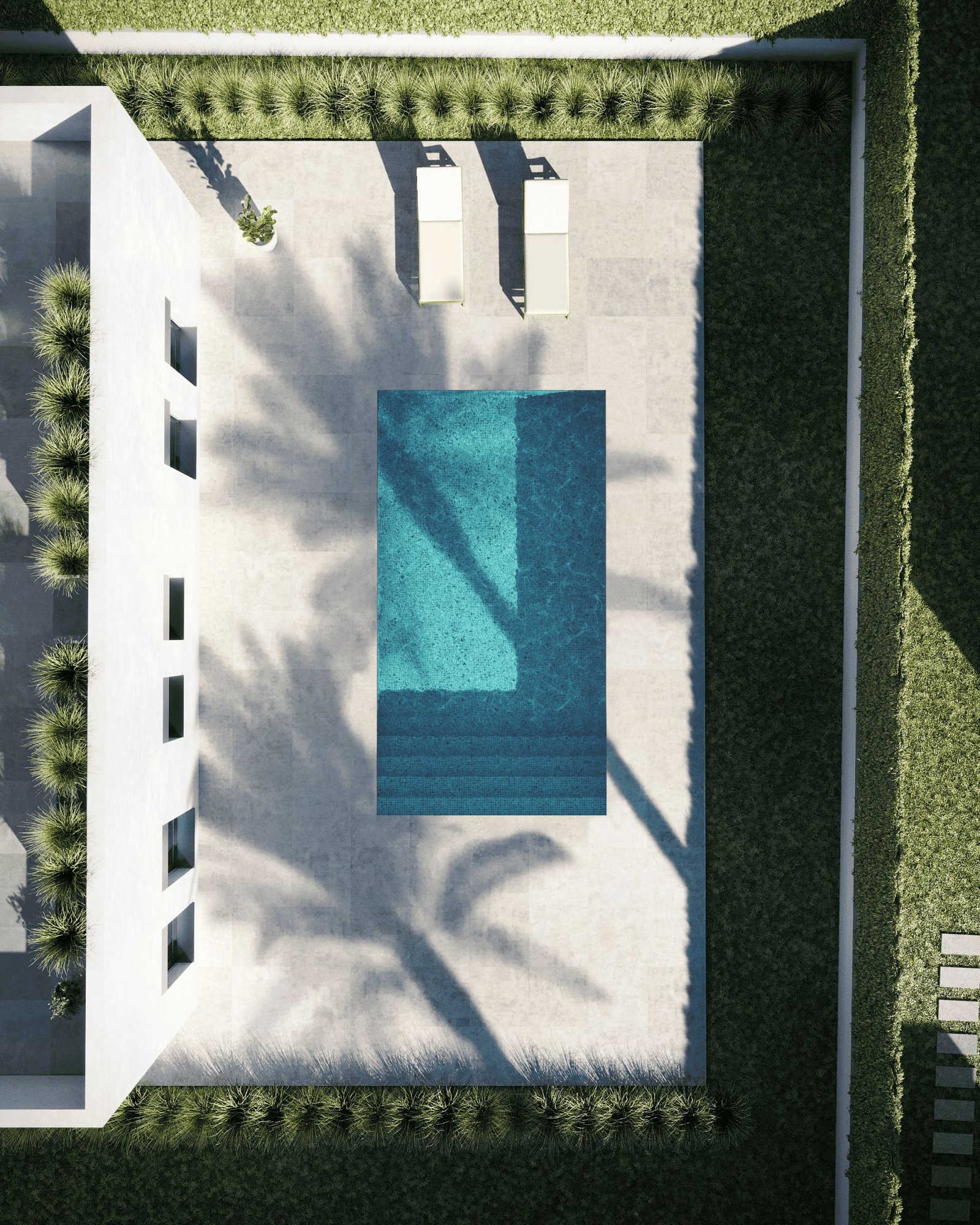 Modernes Haus mit Pool, Garten und Ruhe in Purias, Murcia